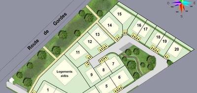 Terrain seul à Cabrières-d'Avignon en Vaucluse (84) de 356 m² à vendre au prix de 135900€ - 3