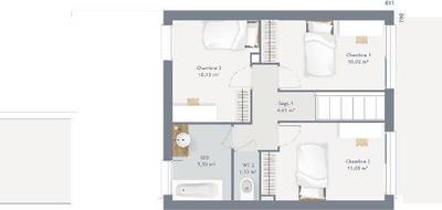 Programme terrain + maison à Melun en Seine-et-Marne (77) de 110 m² à vendre au prix de 387000€ - 4