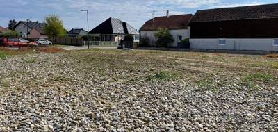 Terrain seul à Bantzenheim en Haut-Rhin (68) de 787 m² à vendre au prix de 204000€ - 1
