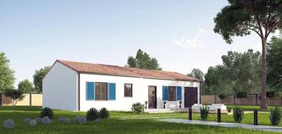 Programme terrain + maison à Bournand en Vienne (86) de 72 m² à vendre au prix de 164493€ - 3