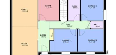 Programme terrain + maison à Chenières en Meurthe-et-Moselle (54) de 100 m² à vendre au prix de 339000€ - 4