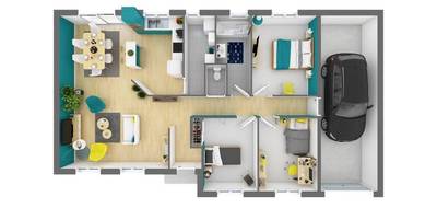 Programme terrain + maison à Le Gault-Soigny en Marne (51) de 97 m² à vendre au prix de 181576€ - 4