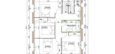 Programme terrain + maison à Satolas-et-Bonce en Isère (38) de 102 m² à vendre au prix de 264800€ - 4