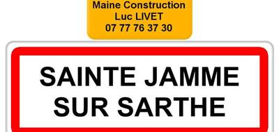 Terrain seul à Sainte-Jamme-sur-Sarthe en Sarthe (72) de 454 m² à vendre au prix de 45900€ - 3