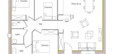 Programme terrain + maison à Auchel en Pas-de-Calais (62) de 83 m² à vendre au prix de 200000€ - 3