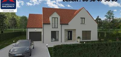 Programme terrain + maison à Saint-Martin-en-Bière en Seine-et-Marne (77) de 160 m² à vendre au prix de 391000€ - 1