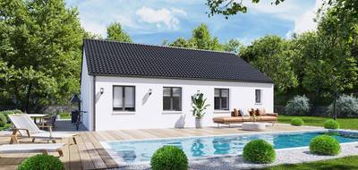 Programme terrain + maison à Châtenoy-le-Royal en Saône-et-Loire (71) de 73 m² à vendre au prix de 173231€ - 2
