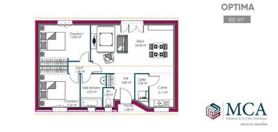 Programme terrain + maison à Lucbardez-et-Bargues en Landes (40) de 85 m² à vendre au prix de 232088€ - 2
