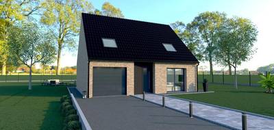 Programme terrain + maison à Holque en Nord (59) de 100 m² à vendre au prix de 286579€ - 1