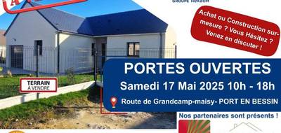 Terrain seul à Port-en-Bessin-Huppain en Calvados (14) de 369 m² à vendre au prix de 69500€ - 3