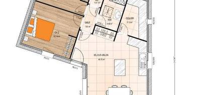 Programme terrain + maison à Verrières-en-Anjou en Maine-et-Loire (49) de 70 m² à vendre au prix de 215000€ - 4
