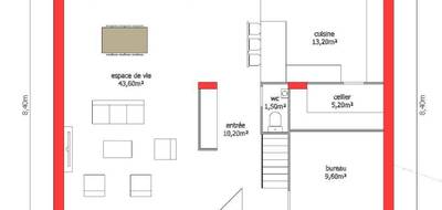 Programme terrain + maison à Rambouillet en Yvelines (78) de 165 m² à vendre au prix de 770000€ - 4
