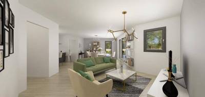 Programme terrain + maison à Saint-André-le-Gaz en Isère (38) de 89 m² à vendre au prix de 321900€ - 2