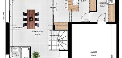 Programme terrain + maison à Écouflant en Maine-et-Loire (49) de 122 m² à vendre au prix de 442500€ - 4