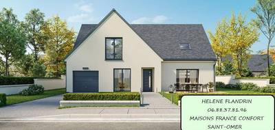 Programme terrain + maison à Roquetoire en Pas-de-Calais (62) de 150 m² à vendre au prix de 314823€ - 3