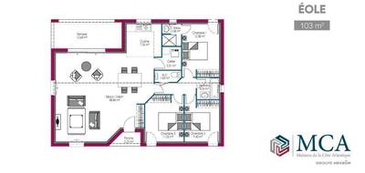 Programme terrain + maison à Moustier en Lot-et-Garonne (47) de 103 m² à vendre au prix de 271000€ - 4