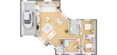 Programme terrain + maison à Le Montsaugeonnais en Haute-Marne (52) de 100 m² à vendre au prix de 187400€ - 4