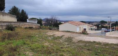 Terrain seul à Pézenas en Hérault (34) de 800 m² à vendre au prix de 168000€ - 2