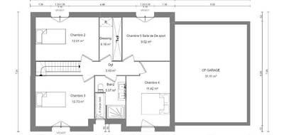 Programme terrain + maison à Cardonville en Calvados (14) de 120 m² à vendre au prix de 239900€ - 4