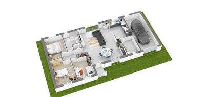 Programme terrain + maison à Méreau en Cher (18) de 100 m² à vendre au prix de 211450€ - 3
