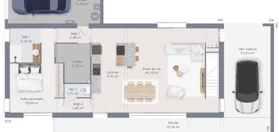 Programme terrain + maison à Montigny-sur-Vesle en Marne (51) de 160 m² à vendre au prix de 540000€ - 4