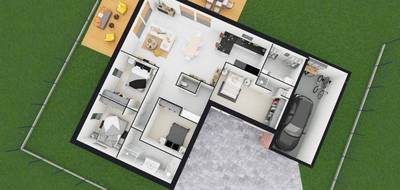 Programme terrain + maison à Saint-Étienne-au-Mont en Pas-de-Calais (62) de 110 m² à vendre au prix de 320064€ - 3