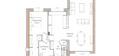 Programme terrain + maison à Lapugnoy en Pas-de-Calais (62) de 127 m² à vendre au prix de 369000€ - 4