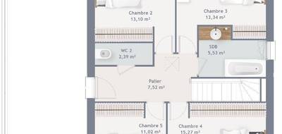 Programme terrain + maison à Châtillon en Hauts-de-Seine (92) de 160 m² à vendre au prix de 825700€ - 4