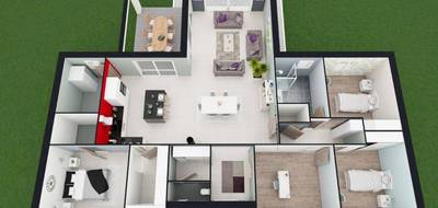 Programme terrain + maison à Déols en Indre (36) de 145 m² à vendre au prix de 287600€ - 3