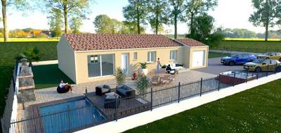 Programme terrain + maison à Saint-Vincent-d'Olargues en Hérault (34) de 110 m² à vendre au prix de 271000€ - 1