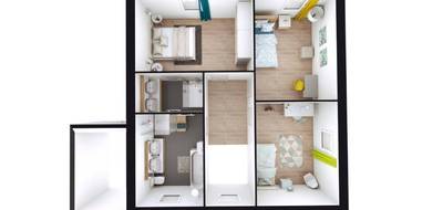 Programme terrain + maison à Bretteville-sur-Odon en Calvados (14) de 110 m² à vendre au prix de 333000€ - 4