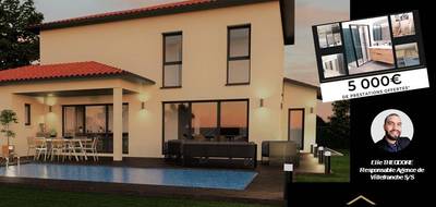 Programme terrain + maison à Brindas en Rhône (69) de 135 m² à vendre au prix de 598000€ - 2