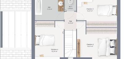 Programme terrain + maison à Brunoy en Essonne (91) de 105 m² à vendre au prix de 324500€ - 4