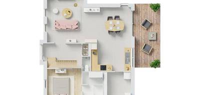 Programme terrain + maison à Arras en Pas-de-Calais (62) de 135 m² à vendre au prix de 325600€ - 4