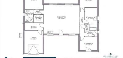 Programme terrain + maison à Chézy en Allier (03) de 110 m² à vendre au prix de 253620€ - 4