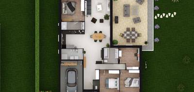 Programme terrain + maison à Mazières-de-Touraine en Indre-et-Loire (37) de 132 m² à vendre au prix de 314200€ - 4