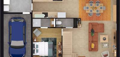 Programme terrain + maison à Cergy en Val-d'Oise (95) de 112 m² à vendre au prix de 369000€ - 4