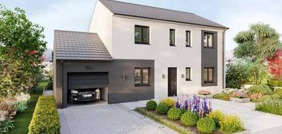 Programme terrain + maison à Sierck-les-Bains en Moselle (57) de 86 m² à vendre au prix de 330201€ - 1