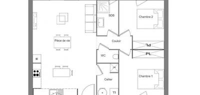 Programme terrain + maison à Pouzolles en Hérault (34) de 62 m² à vendre au prix de 187000€ - 3