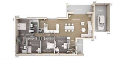 Programme terrain + maison à Frontignan en Hérault (34) de 130 m² à vendre au prix de 610000€ - 2
