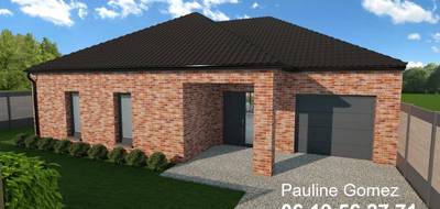 Programme terrain + maison à Saulzoir en Nord (59) de 105 m² à vendre au prix de 306000€ - 1