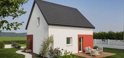Programme terrain + maison à Rustenhart en Haut-Rhin (68) de 89 m² à vendre au prix de 277910€ - 2