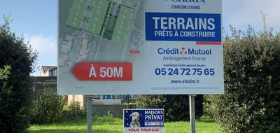 Terrain seul à Courçon en Charente-Maritime (17) de 441 m² à vendre au prix de 67998€ - 1