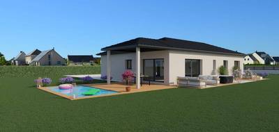 Programme terrain + maison à Cressin-Rochefort en Ain (01) de 95 m² à vendre au prix de 336492€ - 3