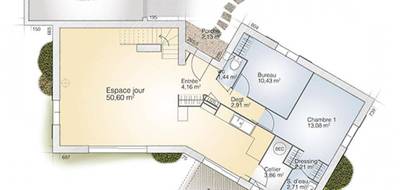 Programme terrain + maison à Frontignan en Hérault (34) de 125 m² à vendre au prix de 599000€ - 4