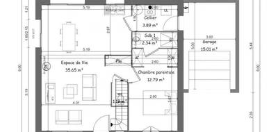 Programme terrain + maison à Grandcamp-Maisy en Calvados (14) de 110 m² à vendre au prix de 228000€ - 2