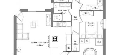 Programme terrain + maison à Bellebrune en Pas-de-Calais (62) de 100 m² à vendre au prix de 282805€ - 4