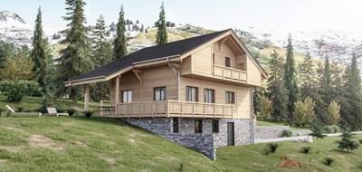 Programme terrain + maison à Sallanches en Haute-Savoie (74) de 113 m² à vendre au prix de 706968€ - 2