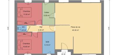 Programme terrain + maison à Savonnières en Indre-et-Loire (37) de 90 m² à vendre au prix de 270000€ - 4
