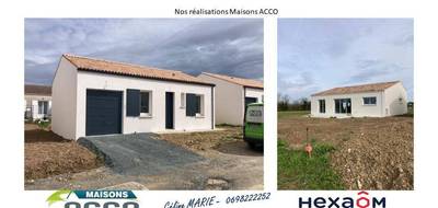 Programme terrain + maison à Villedoux en Charente-Maritime (17) de 60 m² à vendre au prix de 182700€ - 3